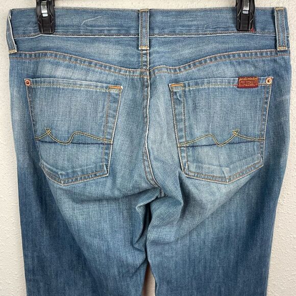 7 for All Mankind Bootcut Jeans Size 28 EUC - Picture 5 of 6